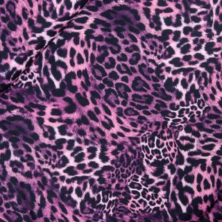 Jersey - Cool Touch - Leo - fuchsia - schwarz