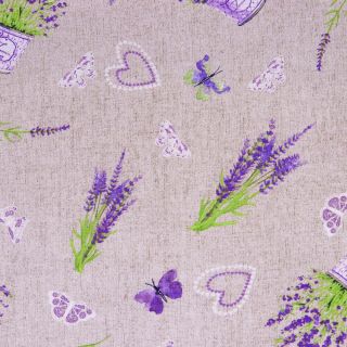 Dekostoff - Lavendel - lila