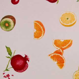 Dekostoff - Früchte - bunt
