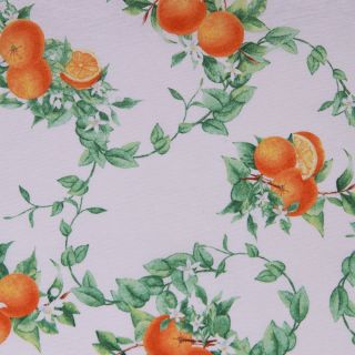 Dekostoff  - Orangen - orange
