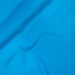 Satin Crepe - uni - türkisblau