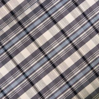 Dekostoff -  Karoline  - beige - blau 