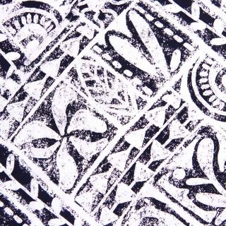 Viskose - Crinkle - Grafikgarten - schwarz
