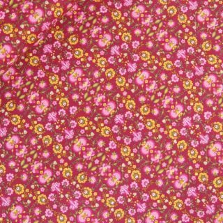 Baumwolle - Frühlingszauber - rosa - pink 