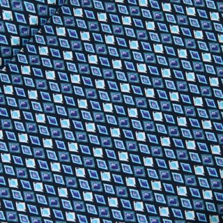 Baumwolljersey - Blue Diamond - blau