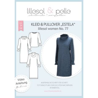 Schnittmuster - Lillesol &amp; Pelle - Lillesol Woman No. 77 - Kleid &amp; Pullover Estella