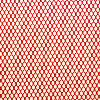 Mesh-Gewebe - Netzfutter - rot