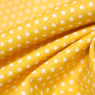 Baumwolle - Little Stars - gelb