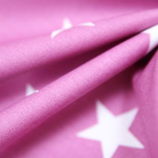 Baumwolle - Big Stars - pink
