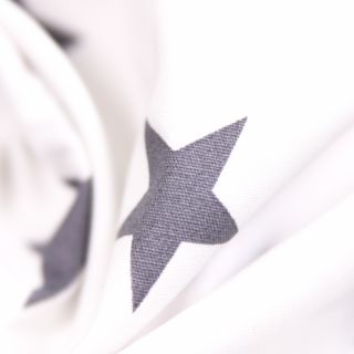 Baumwolle - Big Stars - weiß - grau