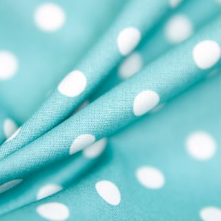 Baumwolle - Dots - teal