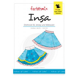 Schnittmuster - Farbenmix - Insa - Doppelrock