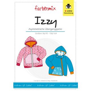 Schnittmuster - Farbenmix - Izzy - Übergangsjacke - Kids