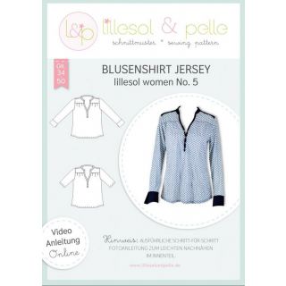 Schnittmuster - Lillesol &amp; Pelle - Lillesol Women No. 5 - Blusenshirt Jersey