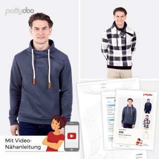 Schnittmuster - pattydoo - Jim - Herren Sweatshirt 