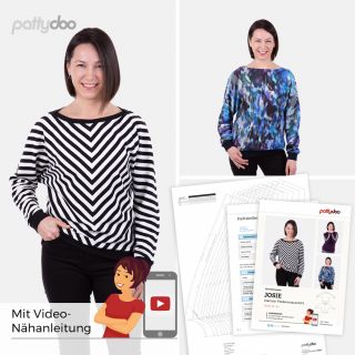 Schnittmuster - pattydoo - Josie - Fledermausshirt 