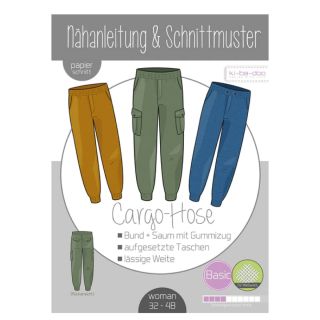 Schnittmuster - ki - ba - doo - Basic - Cargohose - Woman