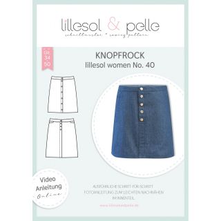 Schnittmuster - Lillesol &amp; Pelle - Lillesol Women No. 40 - Knopfrock 