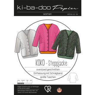 Schnittmuster - ki - ba - doo - Koko - Steppjacke - Woman