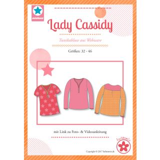 Schnittmuster - Farbenmix - Lady Cassidy - Damen-Tunikabluse aus Webware