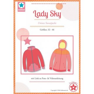 Schnittmuster - Farbenmix - Lady Sky - Sweatjacke
