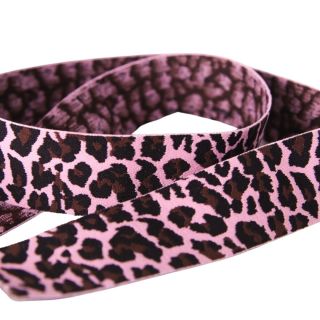 Gummiband  - 40mm - Leo - rosa