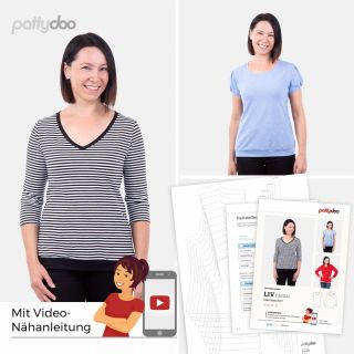 Schnittmuster - pattydoo - Liv - Damenshirt 