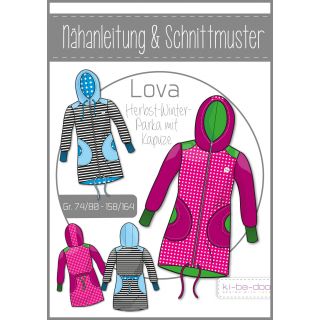 Schnittmuster - ki - ba - doo - Lova - Herbst - Winter - Parker - Girls