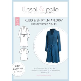 Schnittmuster - Lillesol &amp; Pelle - Lillesol Women No. 44 - Kleid &amp; Shirt Miaflora 