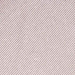 Leinen  - Baumwolle -  Streifen - beige - weiss