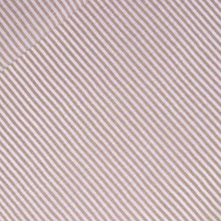 Polyester - Leinenoptik  -  Streifen - beige - weiß