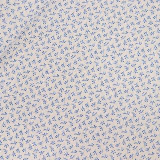 Baumwolle - Seersucker - Frühlingsblume - beige