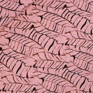 Viskose - Mangoblätter - rosa