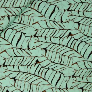 Viskose - Mangoblätter  - mint