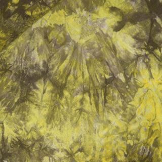 Viskose - Leinen - Batik - grün
