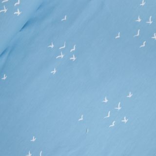 Baumwolljersey  - Himmelsgeflüster - hellblau 