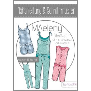 Schnittmuster - ki - ba - doo - MAeleny - Jumpsuit - Woman