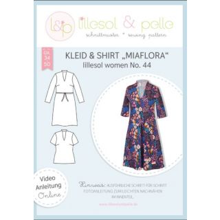 Schnittmuster - Lillesol &amp; Pelle - Lillesol Women No. 44 - Kleid &amp; Shirt Miaflora 