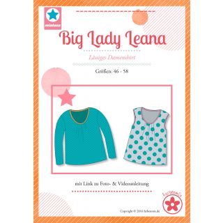 Schnittmuster - Farbenmix - Big Lady Leana - Lässiges Plus-Size-Damenshirt