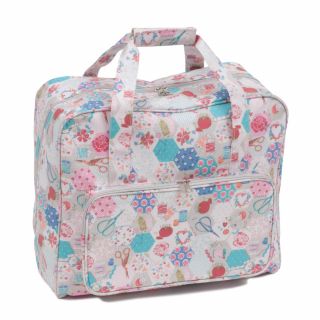 Nähtasche Nähmaschinentasche Nähutensilien rose