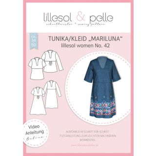 Schnittmuster - Lillesol &amp; Pelle - Lillesol Women No. 42 - Tunika - Kleid - Mariluna