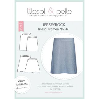 Schnittmuster - Lillesol &amp; Pelle - Lillesol Women No. 48 - Jerseyrock