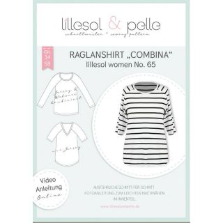 Schnittmuster - Lillesol &amp; Pelle - Lillesol Women No. 65 - Raglanshirt - Combina