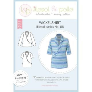 Schnittmuster - Lillesol &amp; Pelle - Lillesol Basics  No. 66 - Wickelshirt