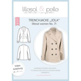 Schnittmuster - Lillesol &amp; Pelle - Lillesol Women No. 71 - Trenchjacke - Jola