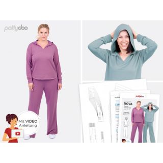 Schnittmuster - pattydoo - Nova - Damen Lounge-Set