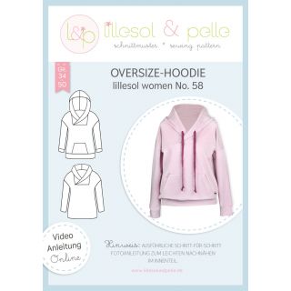 Schnittmuster - Lillesol &amp; Pelle - Lillesol Women No. 58 - Oversize - Hoodie 