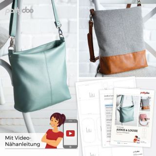 Schnittmuster - pattydoo - Annie &amp; Louise - Tasche / Shopper