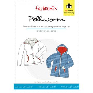 Schnittmuster - Farbenmix - Pellworm - Sweat / Fleecejacke - Damen