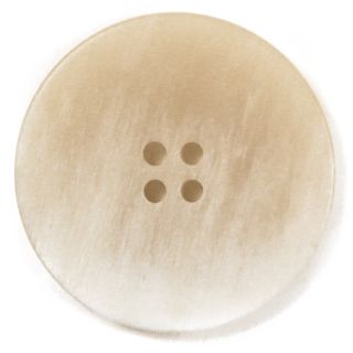 4-Loch-Knopf - 34 mm - marmoriert - beige